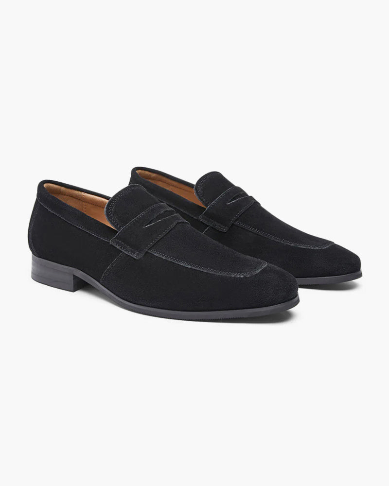 All Store Suede Penny Loafers