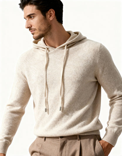 100% Cashmere Hoodie